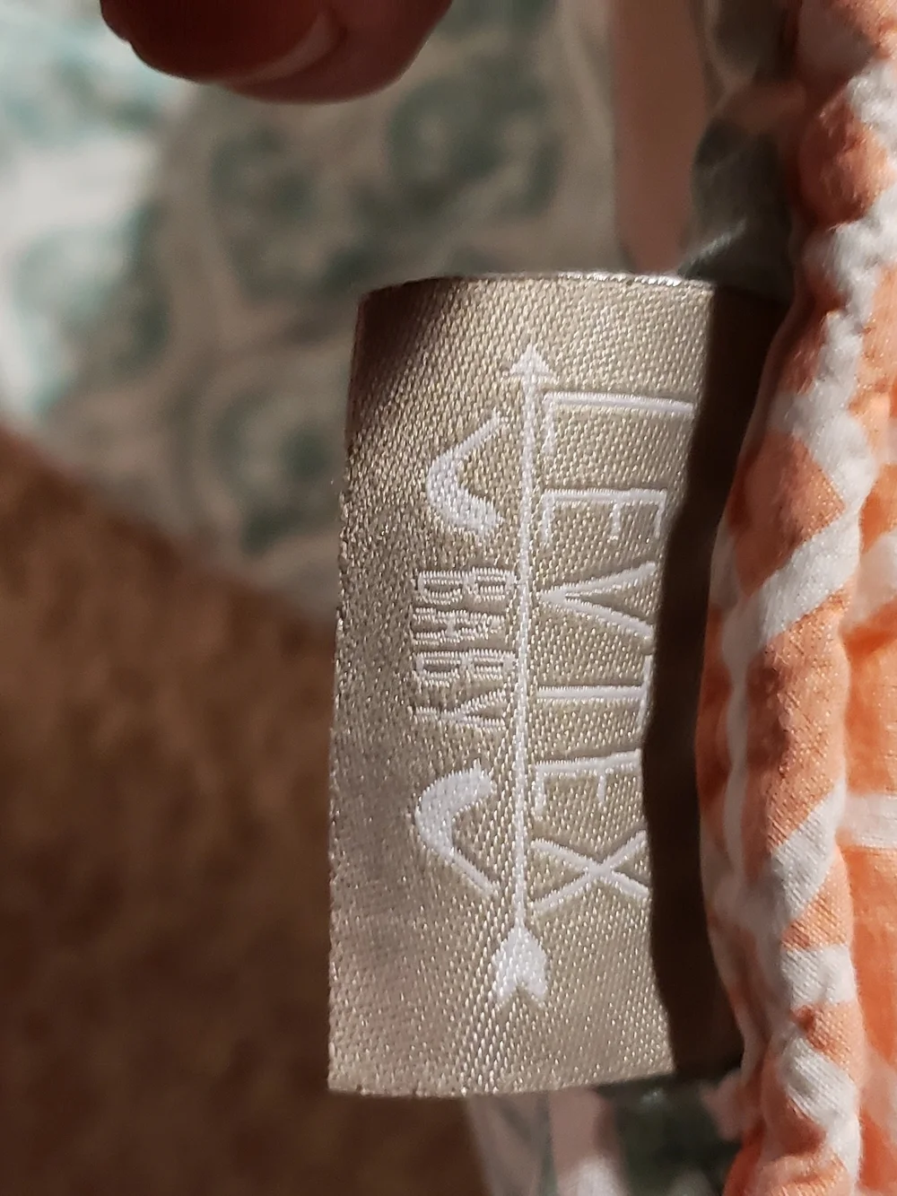 Levtex Quilted Baby Blanket with Fox, Peacock & Owl - White, Teal, Coral